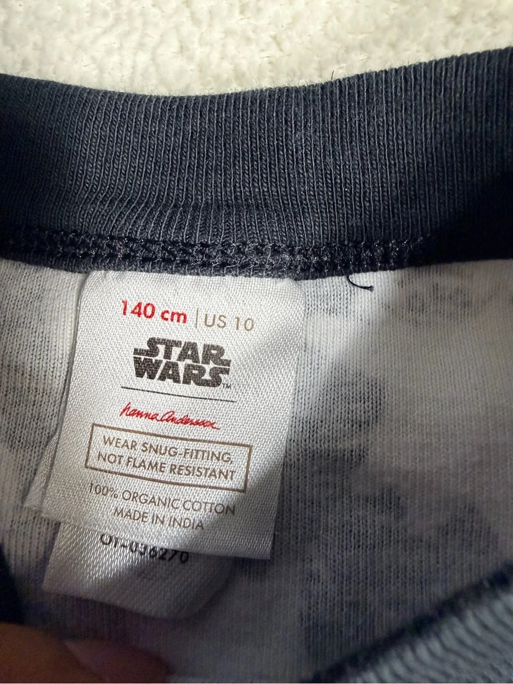 Hanna Andersson Star Wars Halloween Pajama Set | Size 10